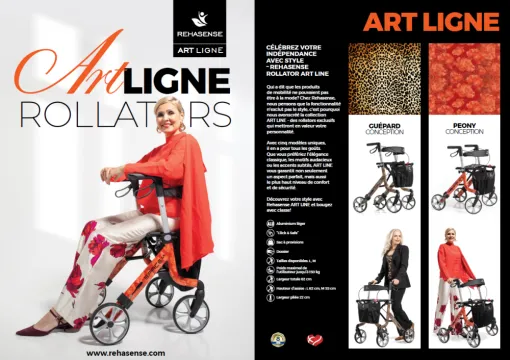 Rollators ART LINE à Bastia , Ajaccio et Bastia, Bastide Le Confort Médical Corsica